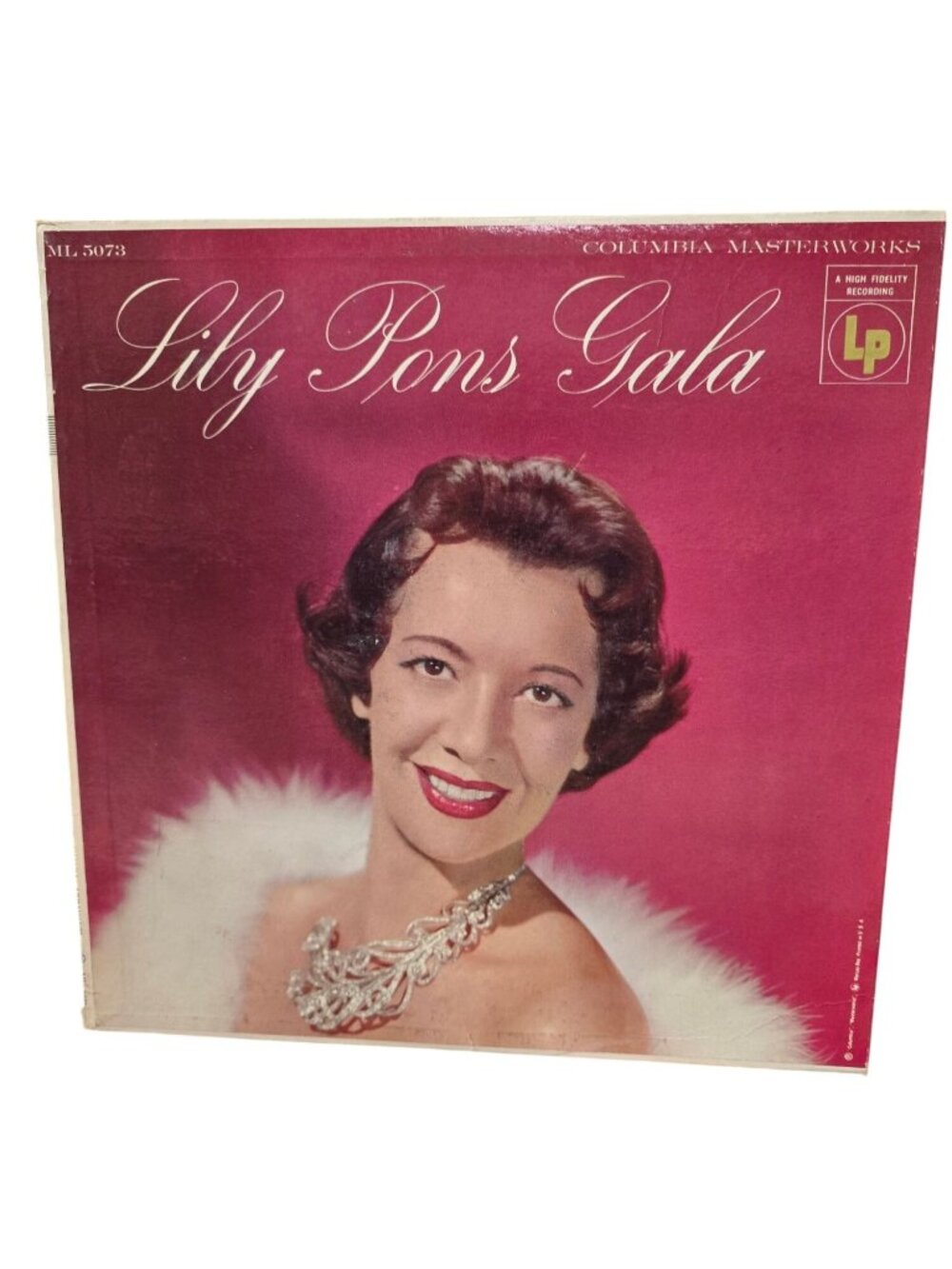 Lily Pons Gala Vinyl Record ML 5073 Columbia Masterworks High Fidelity LP